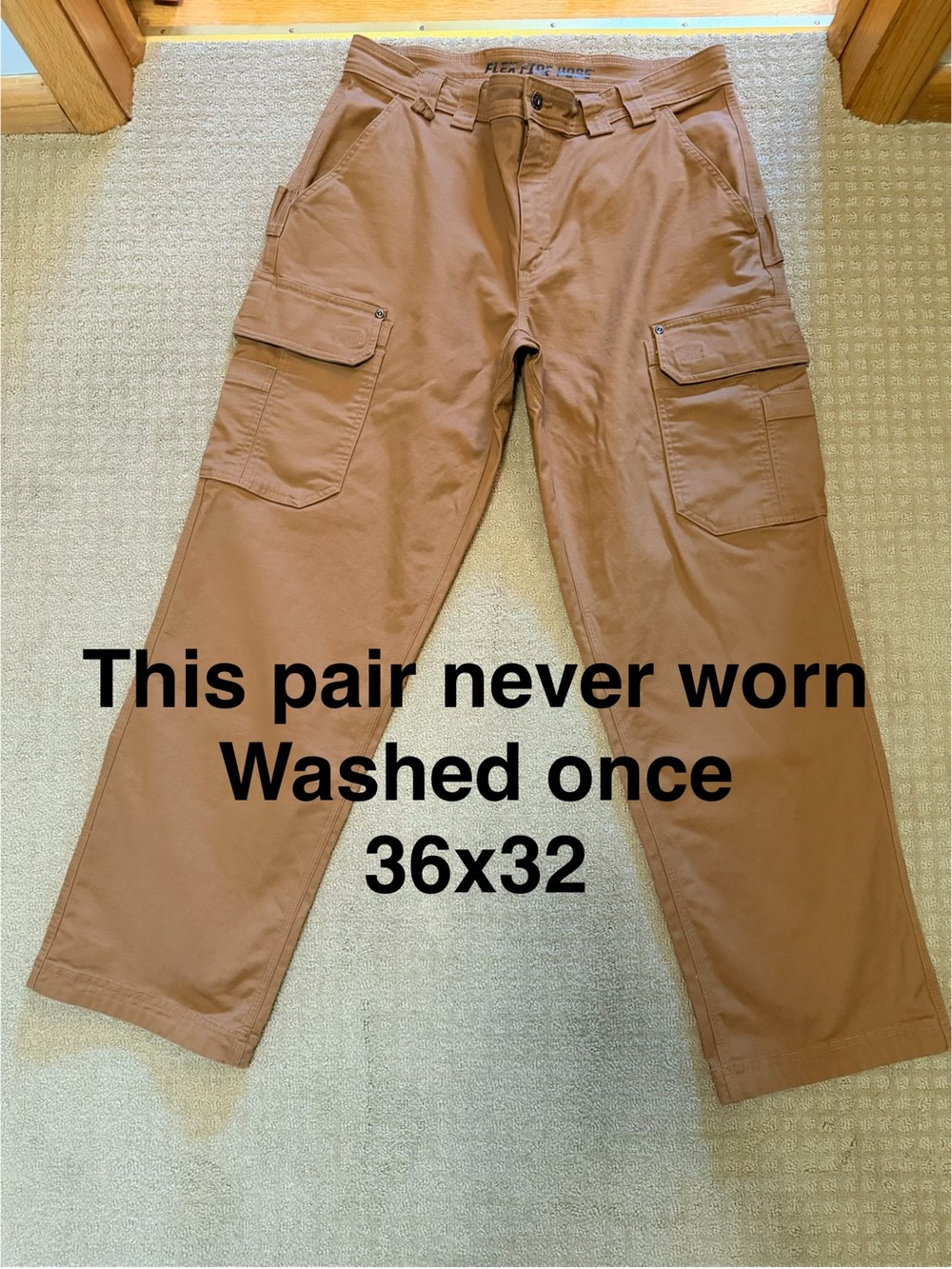 Duluth Trading Co Brown Cargo Pants